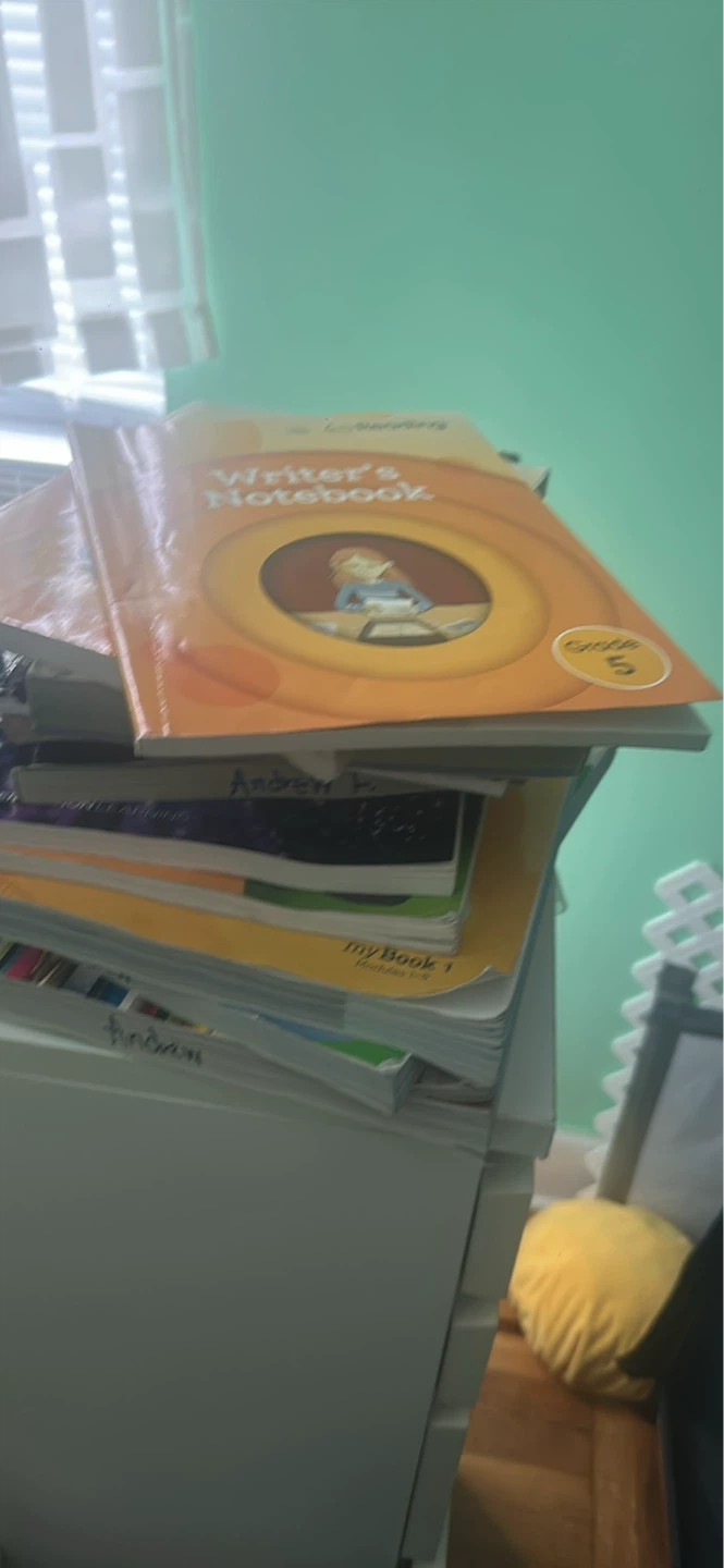 Writer's Notebook Grade 5