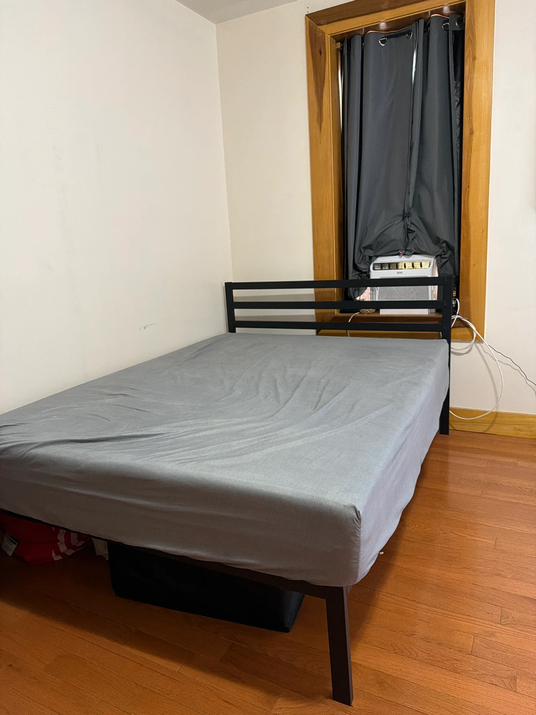 Black Metal Bed Frame - photo 2