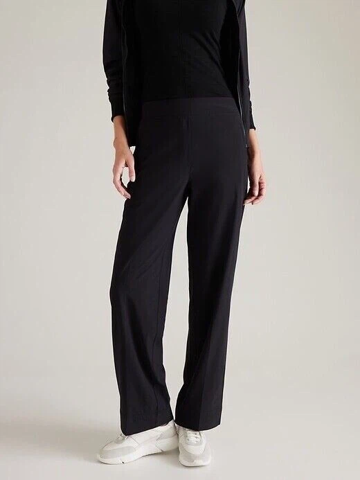 Athleta Brooklyn Heights High Rise Wide Trouser