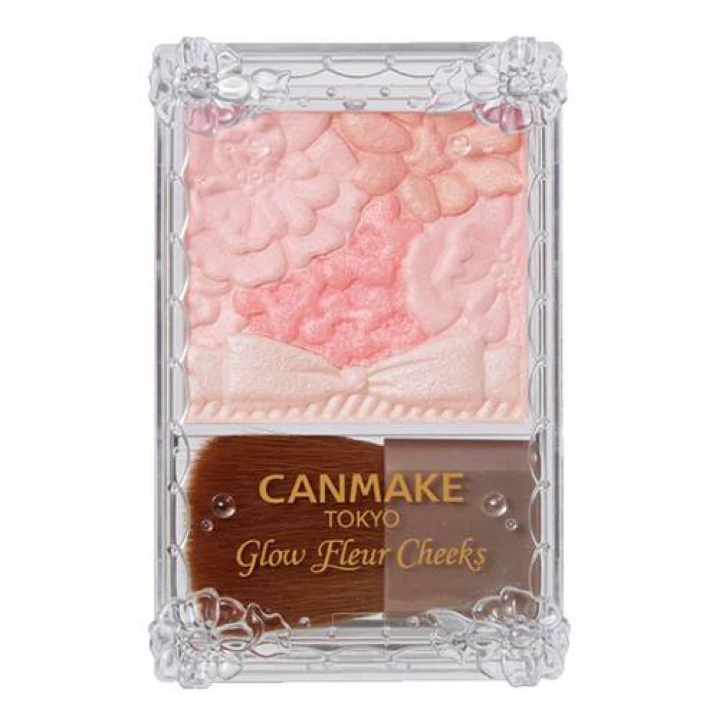 Brand new Canmake Tokyo Glow Fleur Cheeks Blush 18 peach