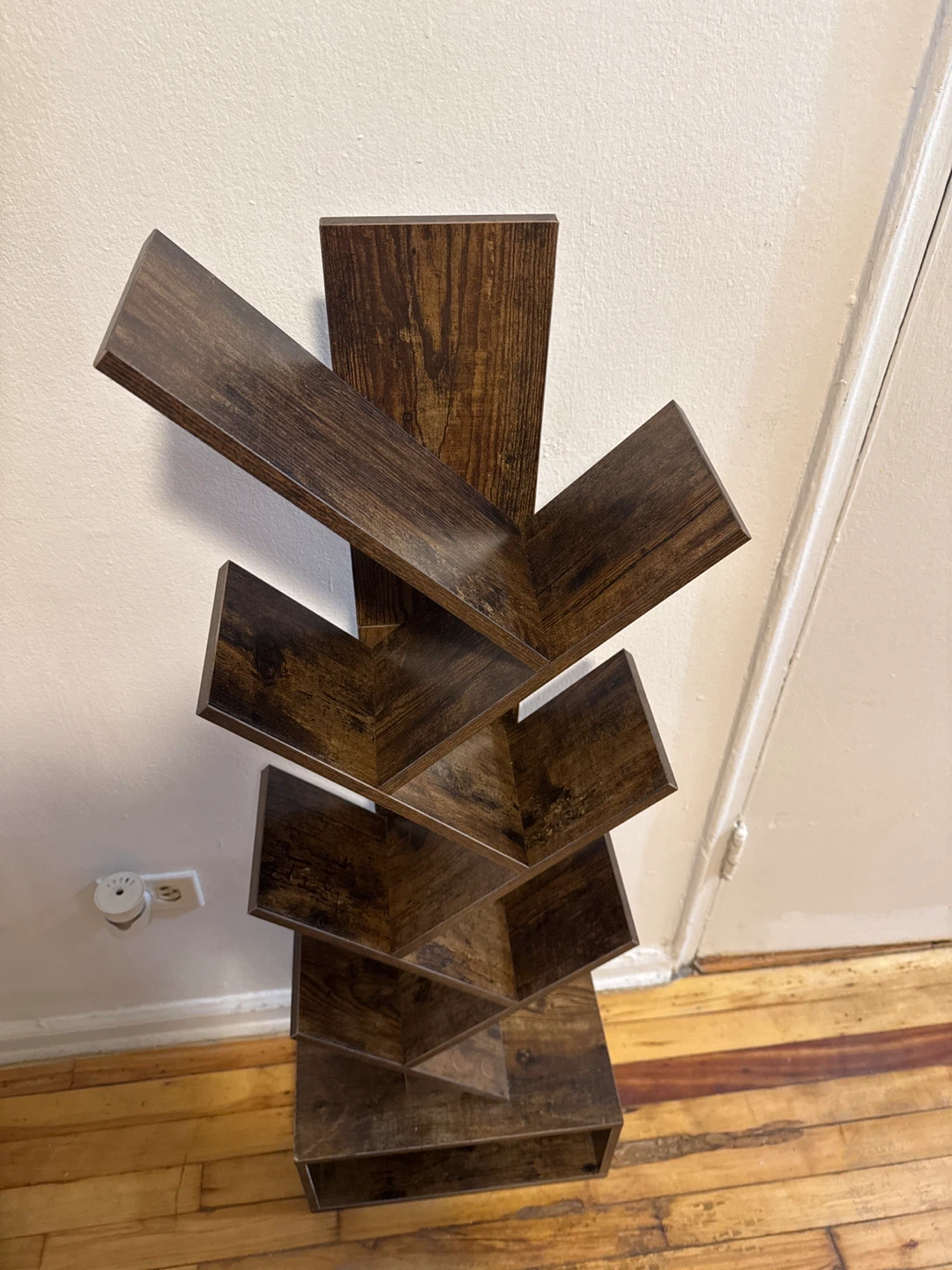 Wooden Bookshelf