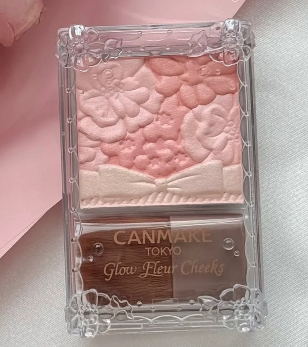Brand new Canmake Tokyo Glow Fleur Cheeks Blush 18 peach - photo 2