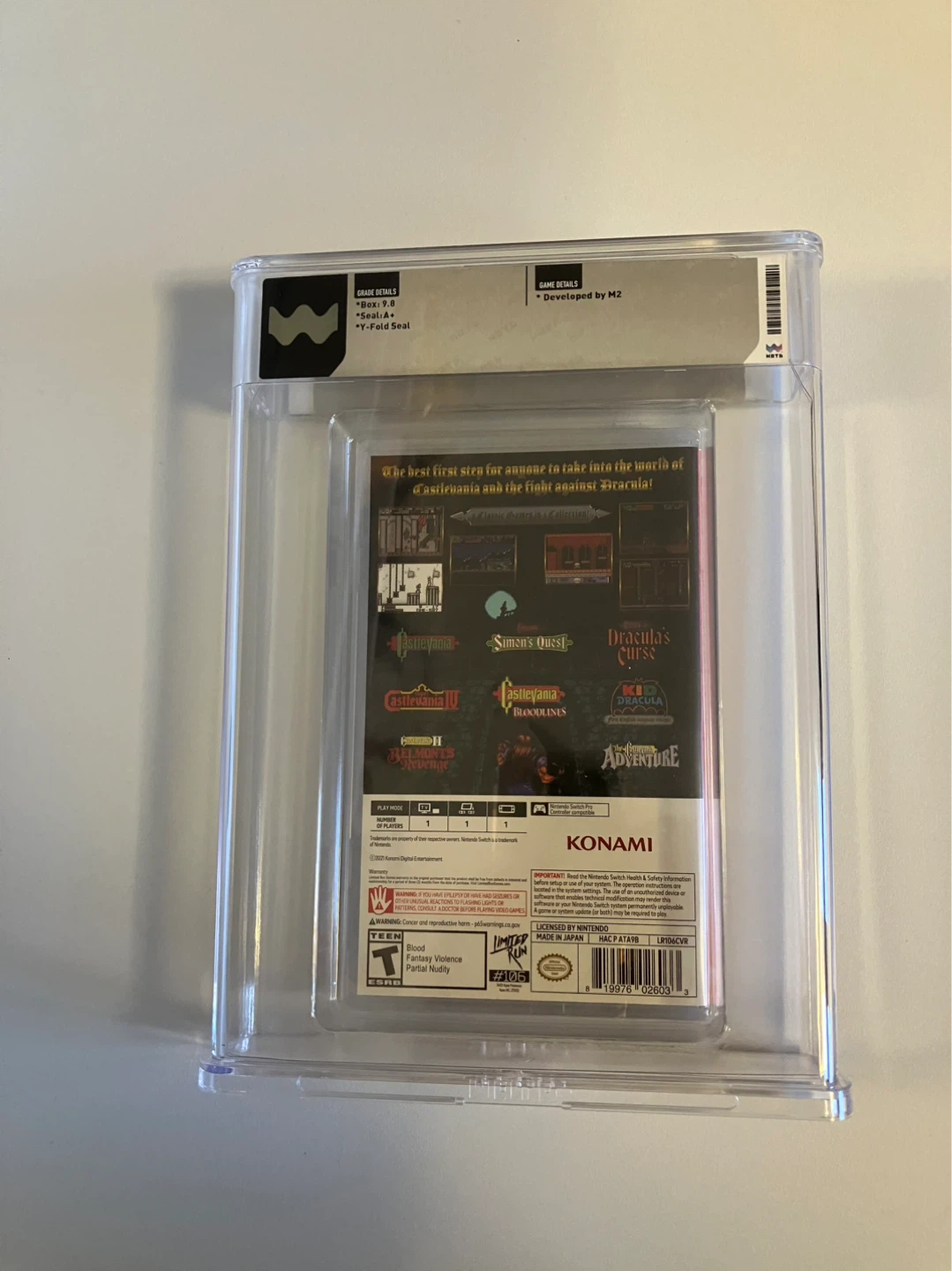 Castlevania Anniversary Collection for Nintendo Switch 9.8 A+ - photo 2