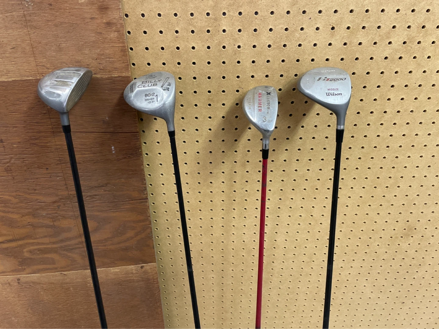 Golf Club Set - Billy Billy Club, X-Factor Hammer, Wilson