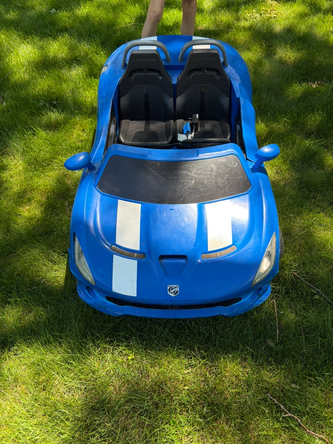 12 Volt Blue Ride-On Dodge Viper SRT Kids Car - photo 3