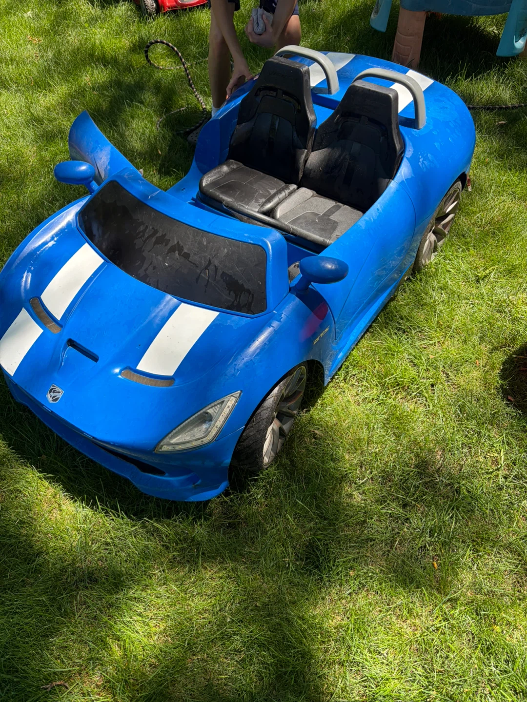 12 Volt Blue Ride-On Dodge Viper SRT Kids Car