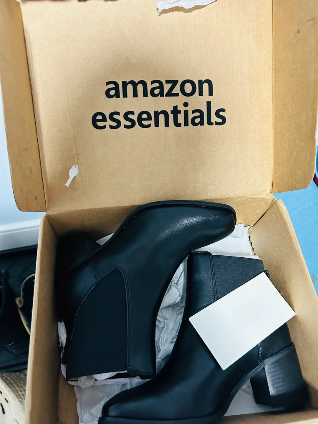 Amazon Essentials Black Chelsea Boots ⚽️ - photo 4
