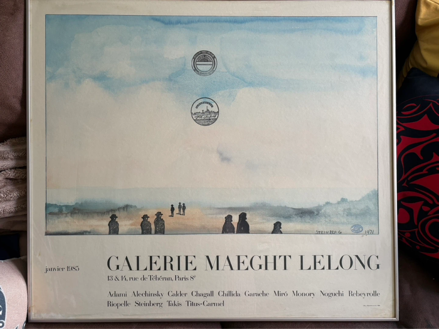 Galerie Maeght Lelong Art Print