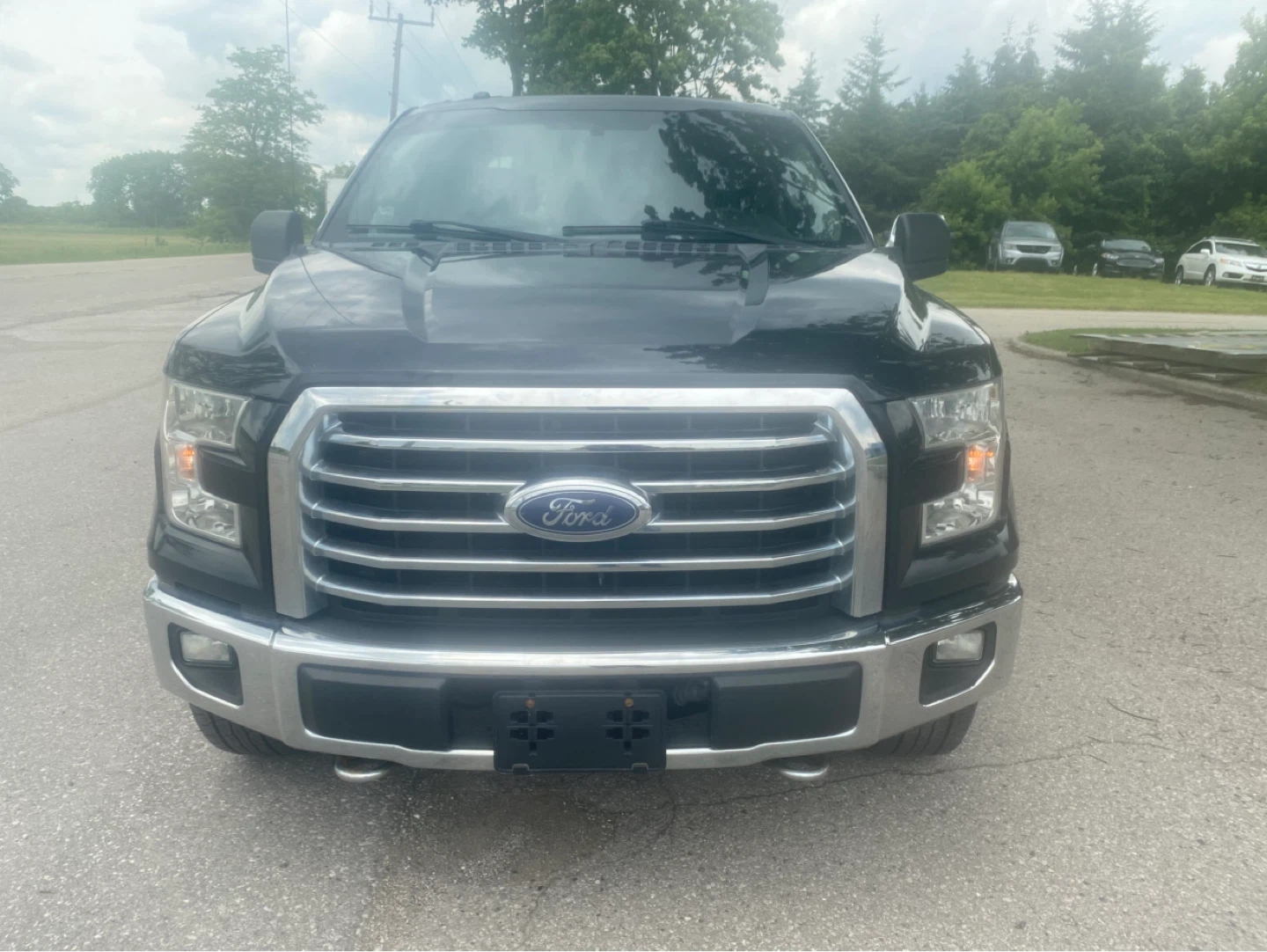 Black Ford F-150 SuperCrew