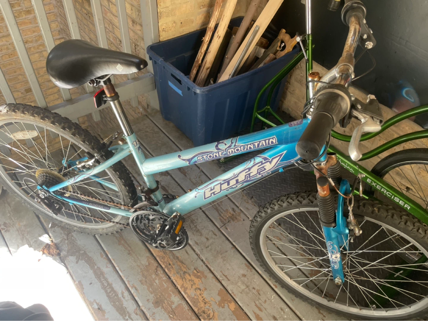 HUFFY Stone Mountain Blue Bicycle - photo 2