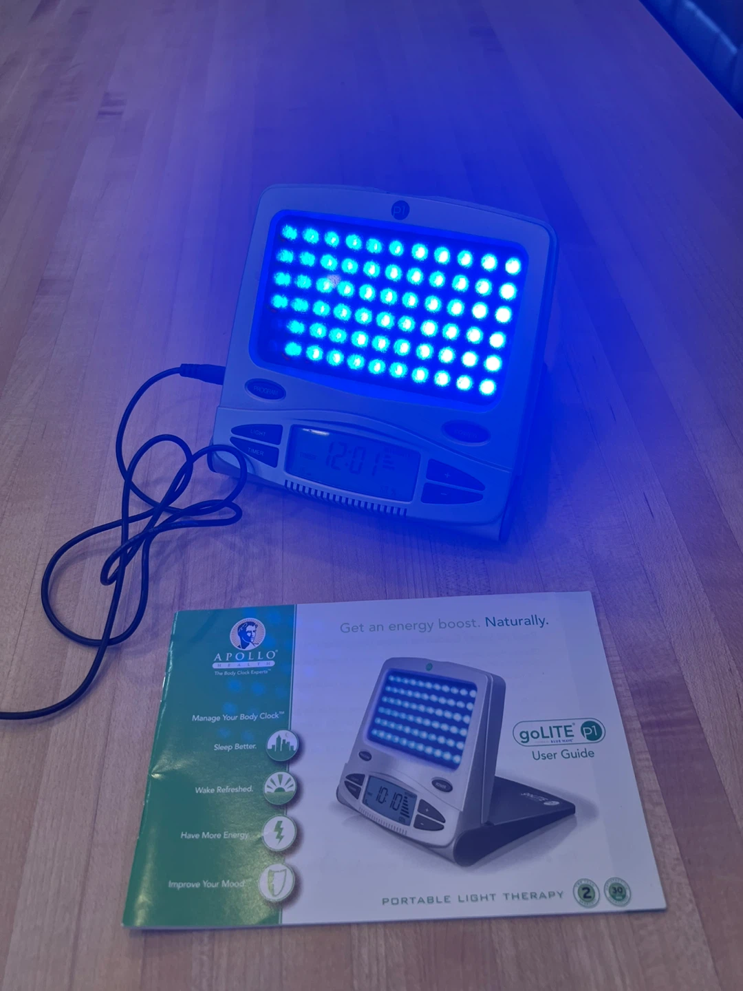 ⚽ Apollo Health goLITE P1 Portable Light Therapy - photo 2