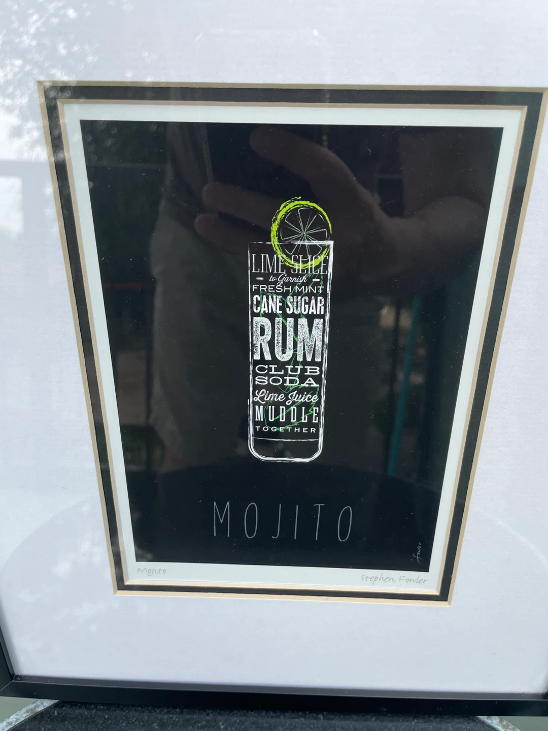 Stephen Fowler Mojito Art Print - photo 4