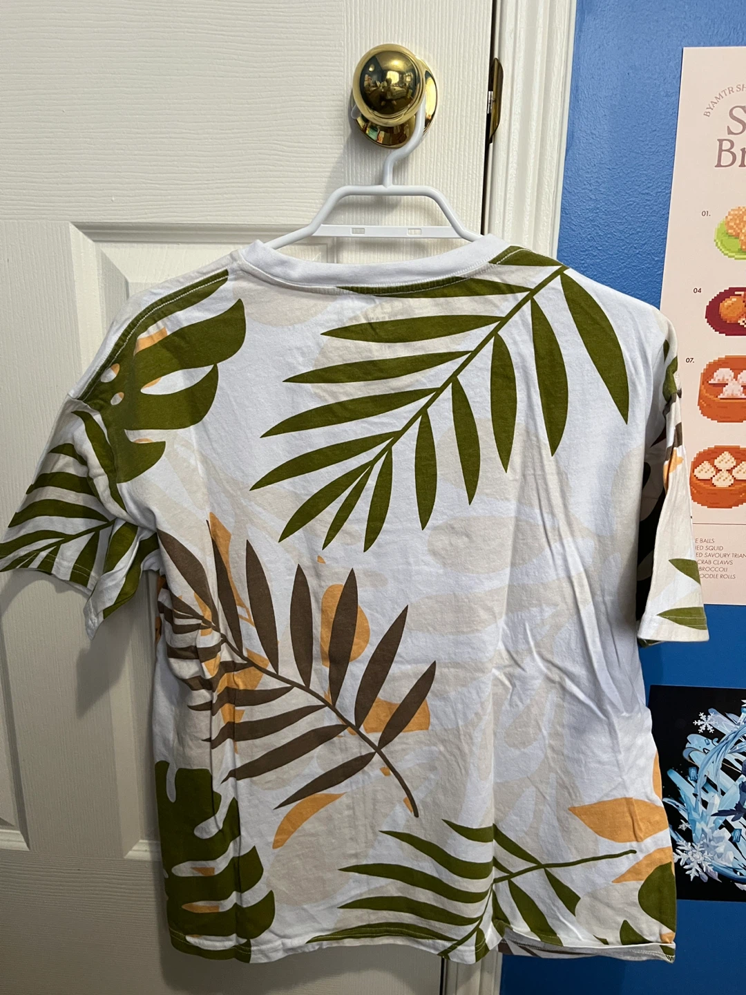 Urban Heritage T-Shirt - Tropical Leaf Print (Small) - photo 2