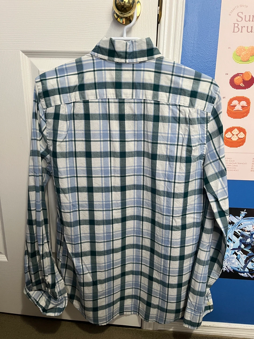 GAP Plaid Button-Up Shirt - photo 2
