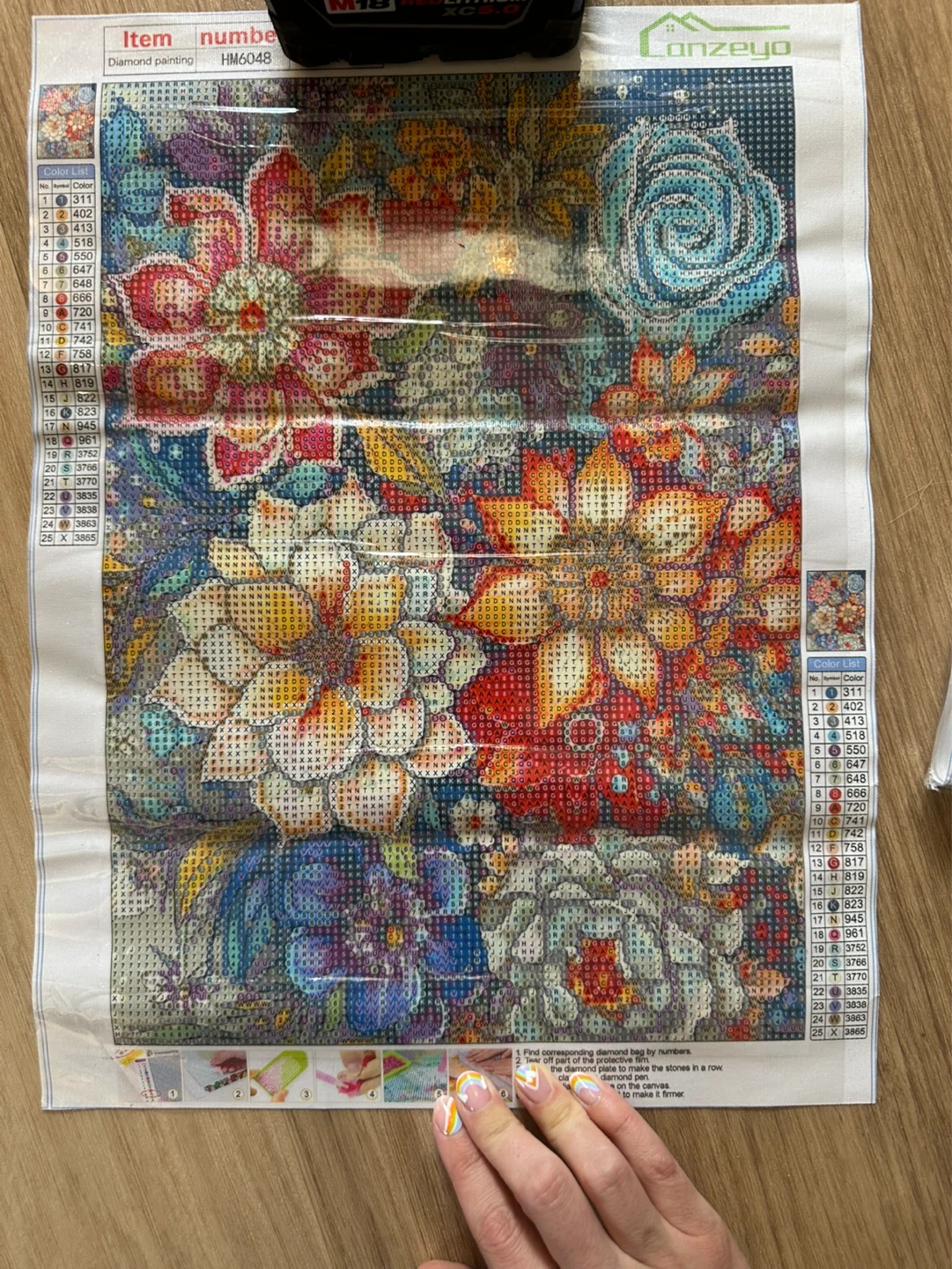 Floral Diamond painting