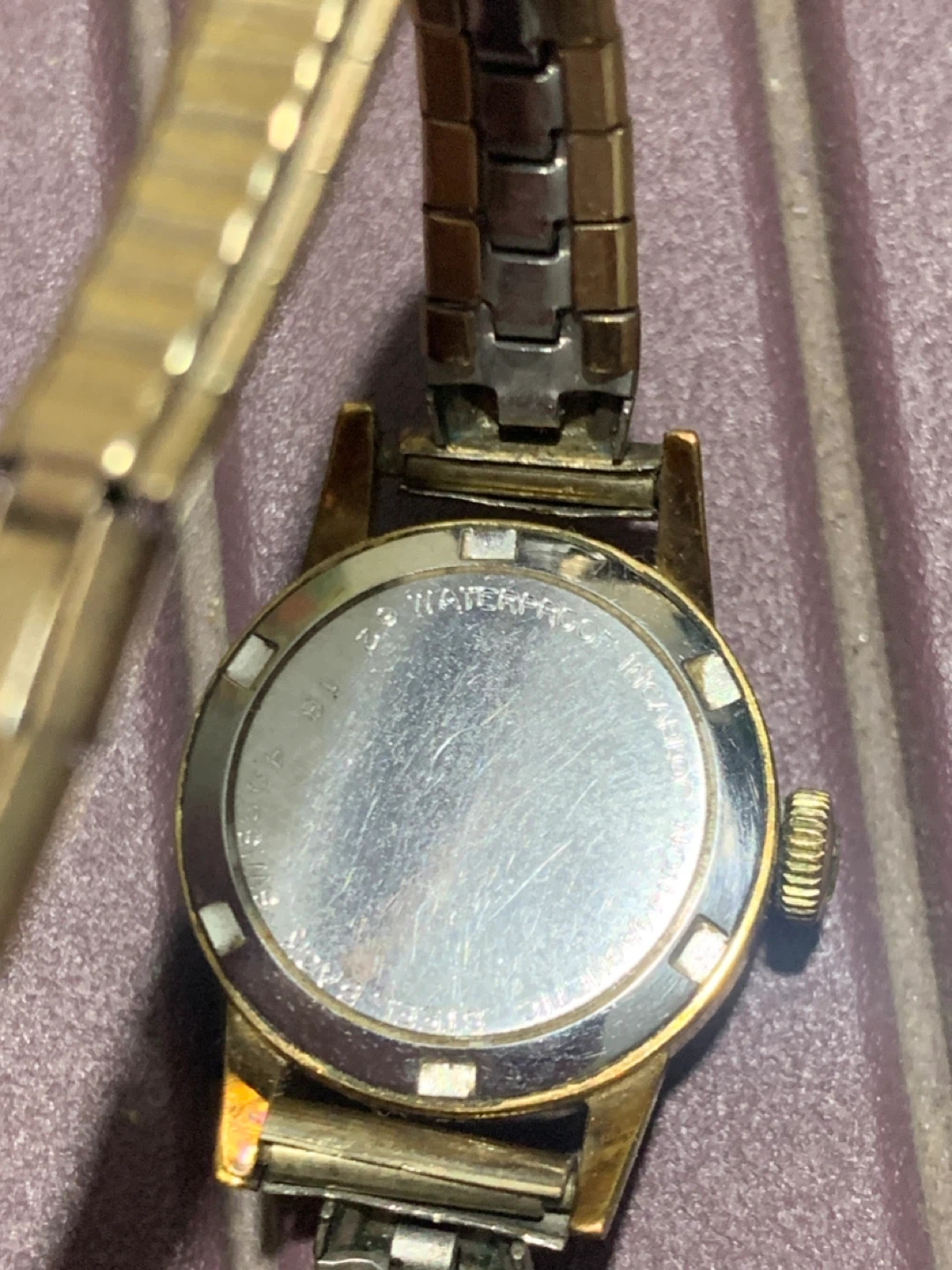 Rotary De Luxe 17 Jewels Watch gold col  lock strap - photo 5