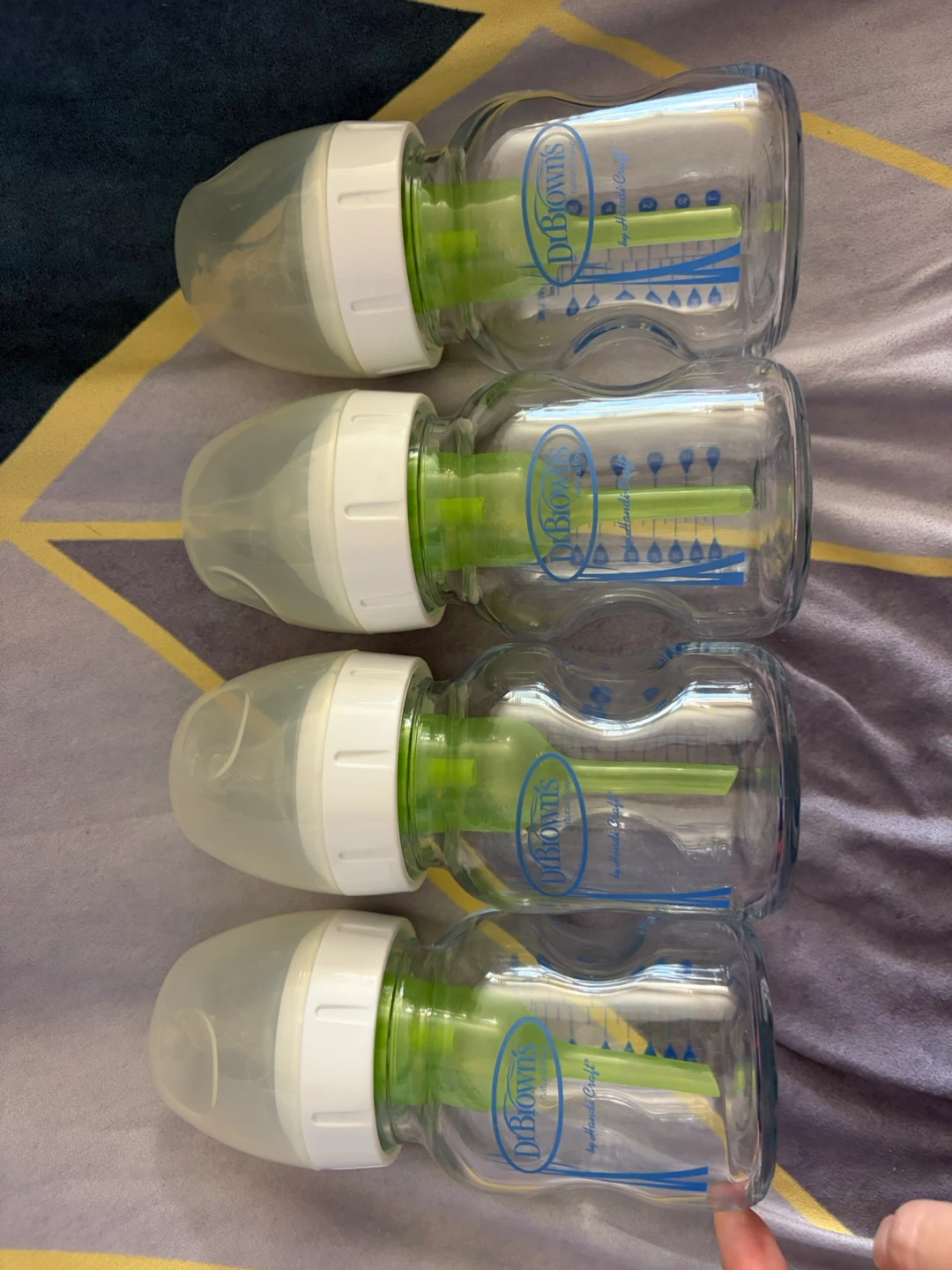 Dr. Brown’s Wide-Neck Glass Bottles ⚽️