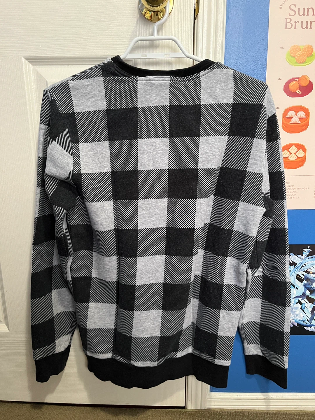 Calvin Klein Plaid Pajamas Sweater (Small) - photo 2