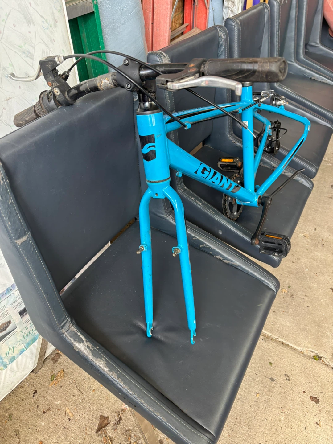 Blue Giant Bicycle Frame