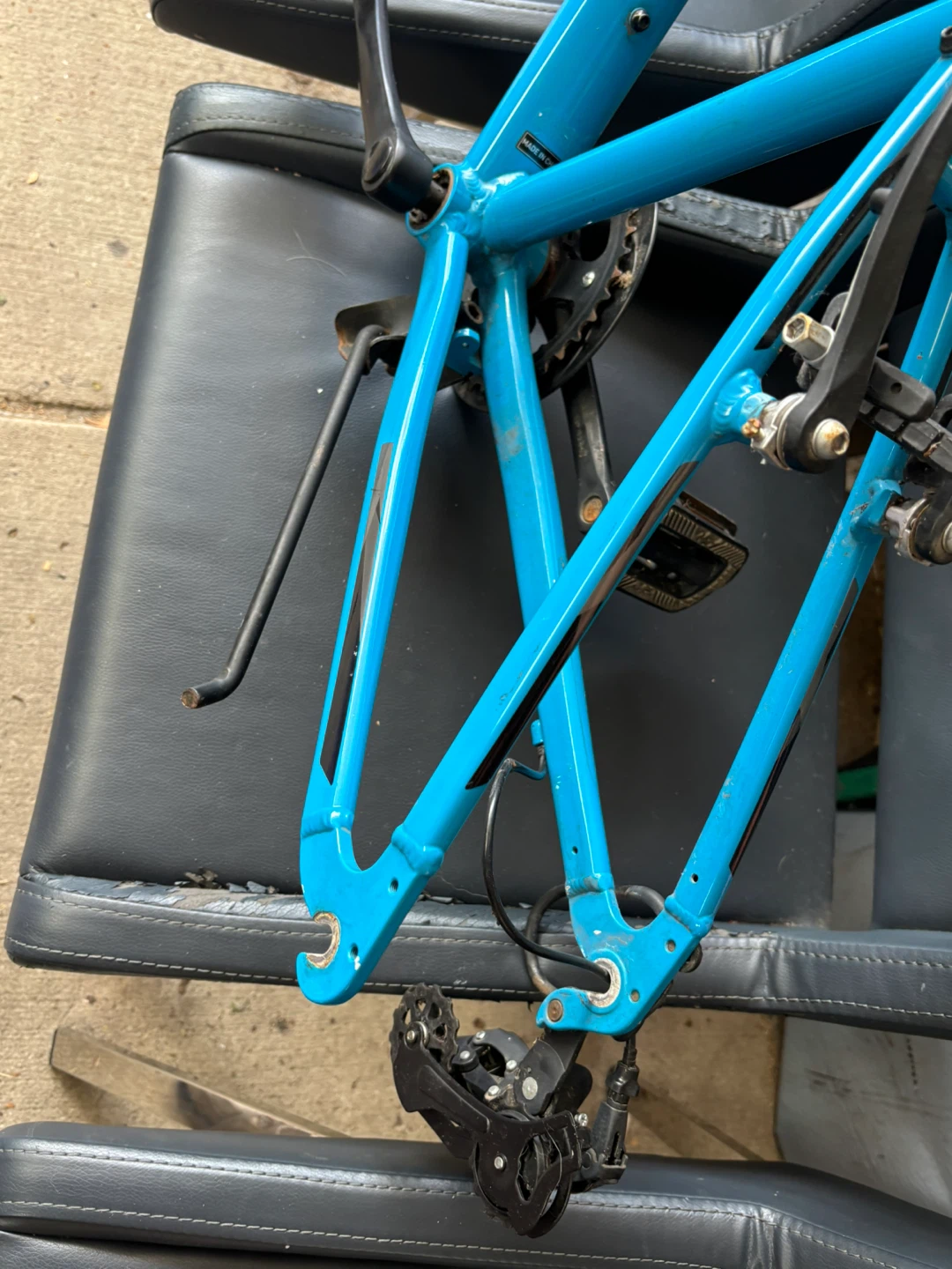 Blue Giant Bicycle Frame - photo 4