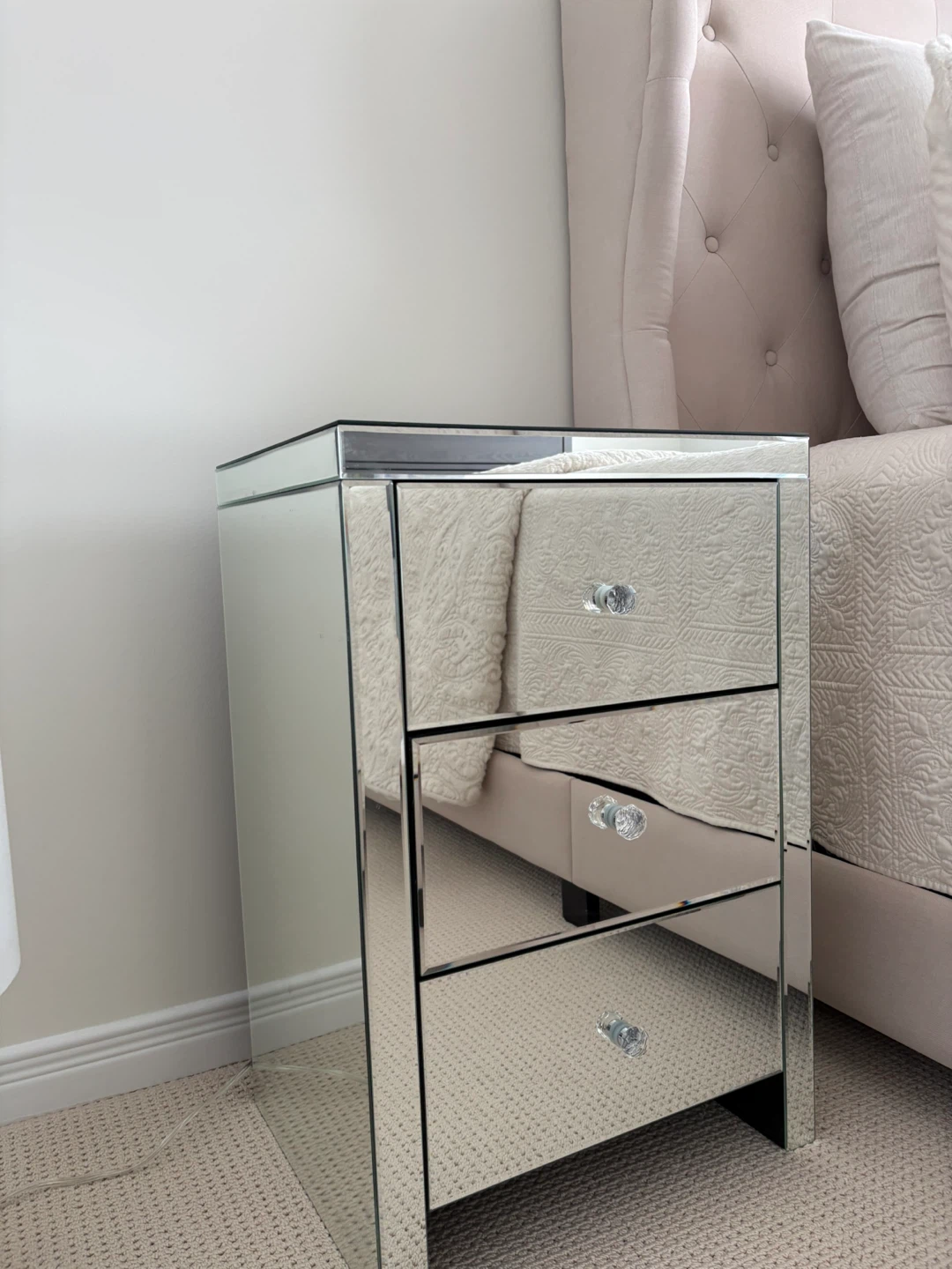 Structube RIA Mirrored Nightstands (Set of 2) - photo 2