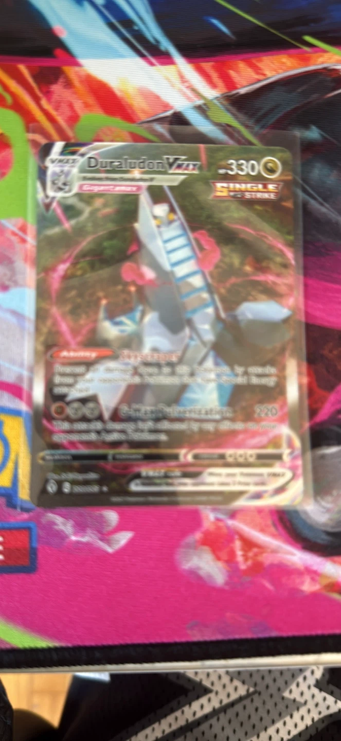 Pokemon Duraludon VMAX Trading Card