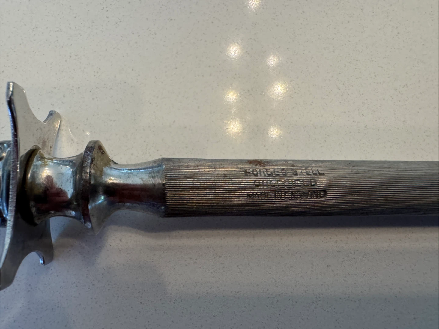 Vintage Sterling Silver Handled 3pc Carving & Serving Set - photo 4
