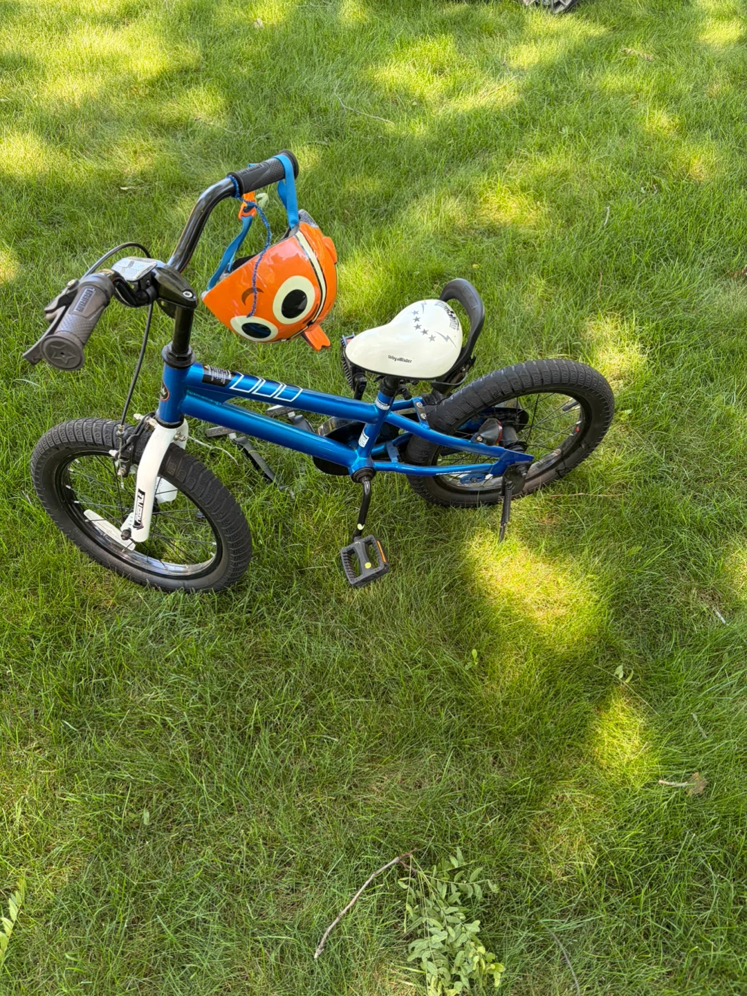 Blue Freestyle BMX Bike with FREE Nemo Helmet - photo 3