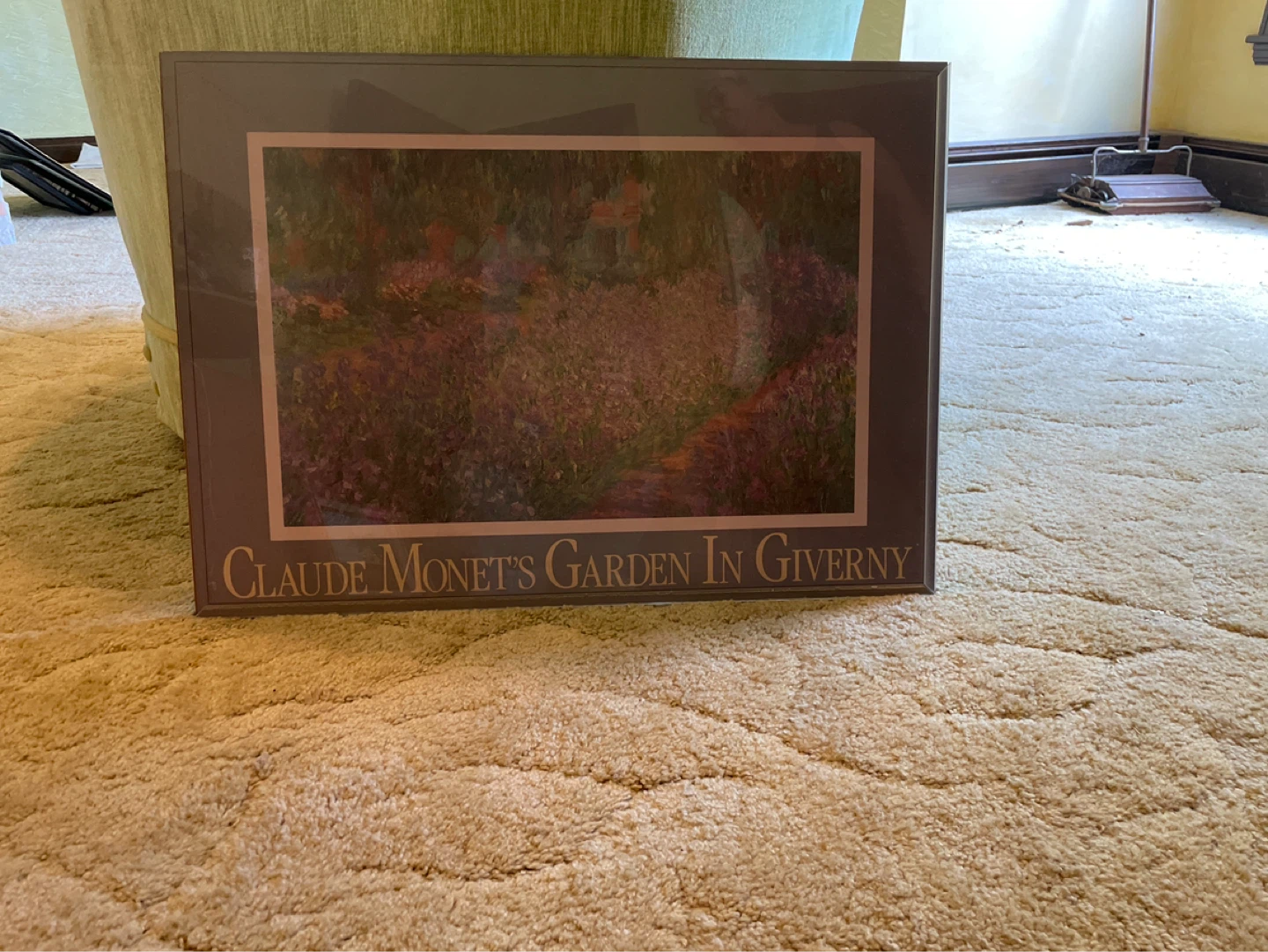 Claude Monet's Garden in Giverny Print