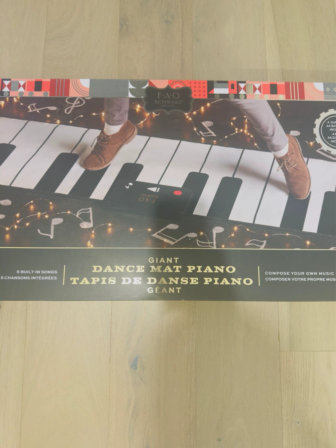 FAO Schwarz Giant Dance Mat Piano