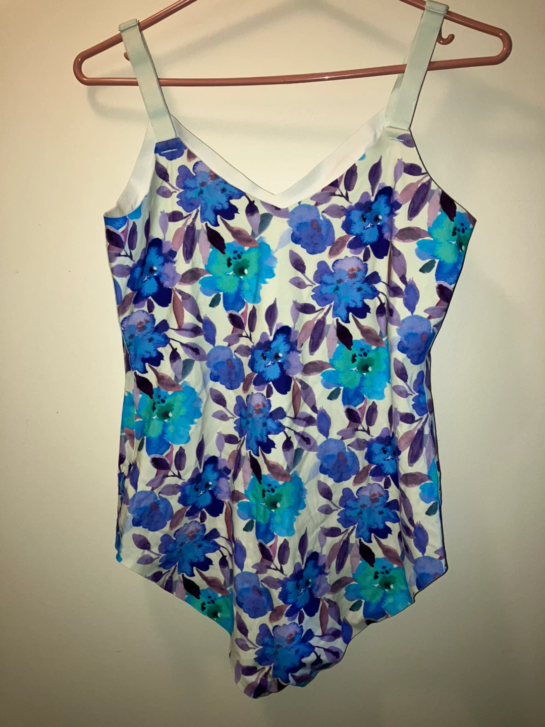 Floral Swimsuit Tankini Top - photo 2