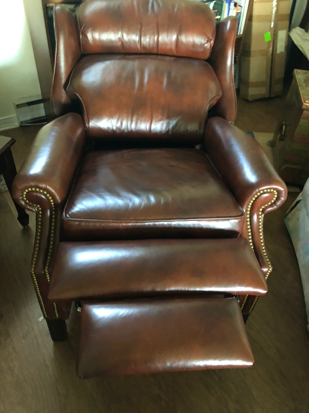 Father’s Day special - Hancock & Moore Leather Wingback Recliner - photo 4