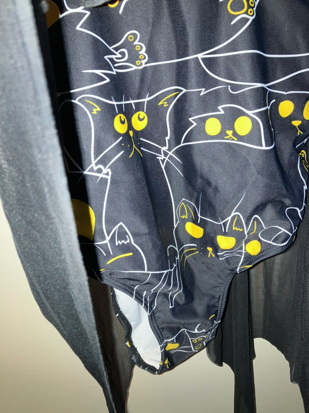 Black Cat Lingerie Sleep Dress - photo 3