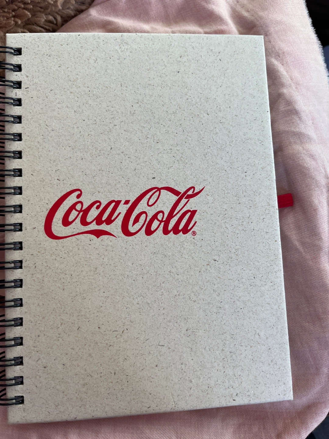 ⚽️Coca-Cola Spiral Notebook