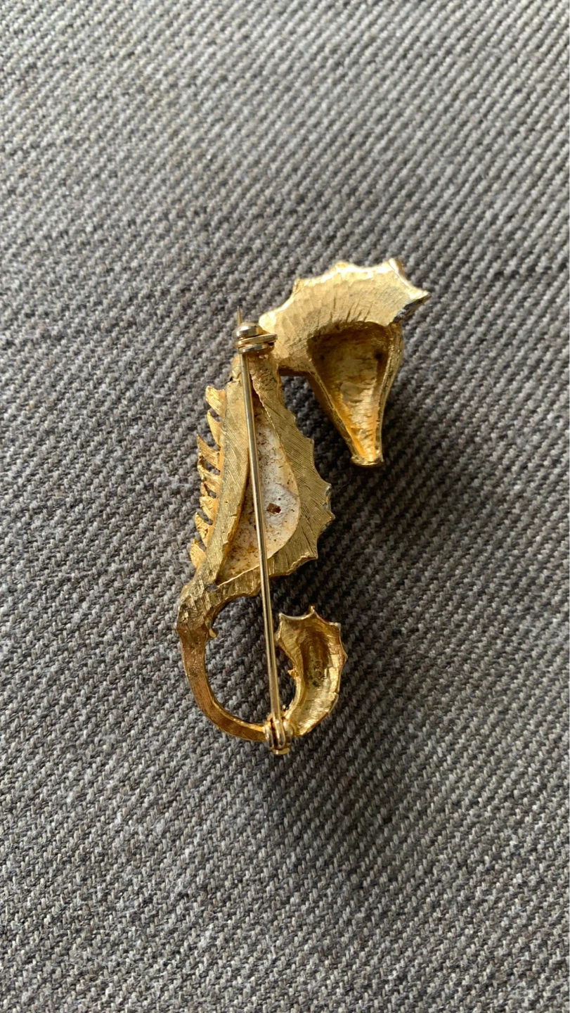 Seahorse Brooch Pin ⚽️ - photo 2