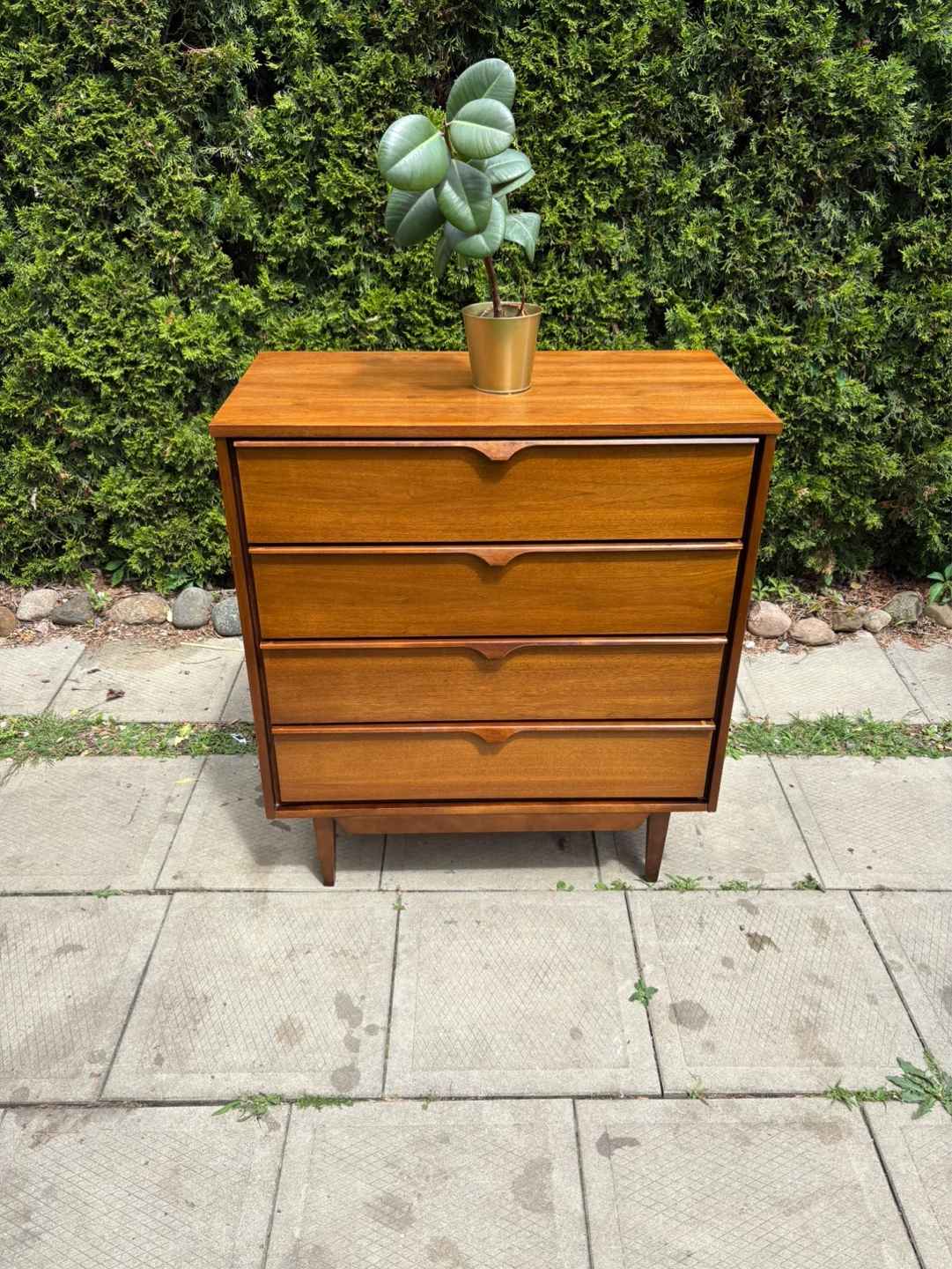 MCM Walnut Dresser - photo 2