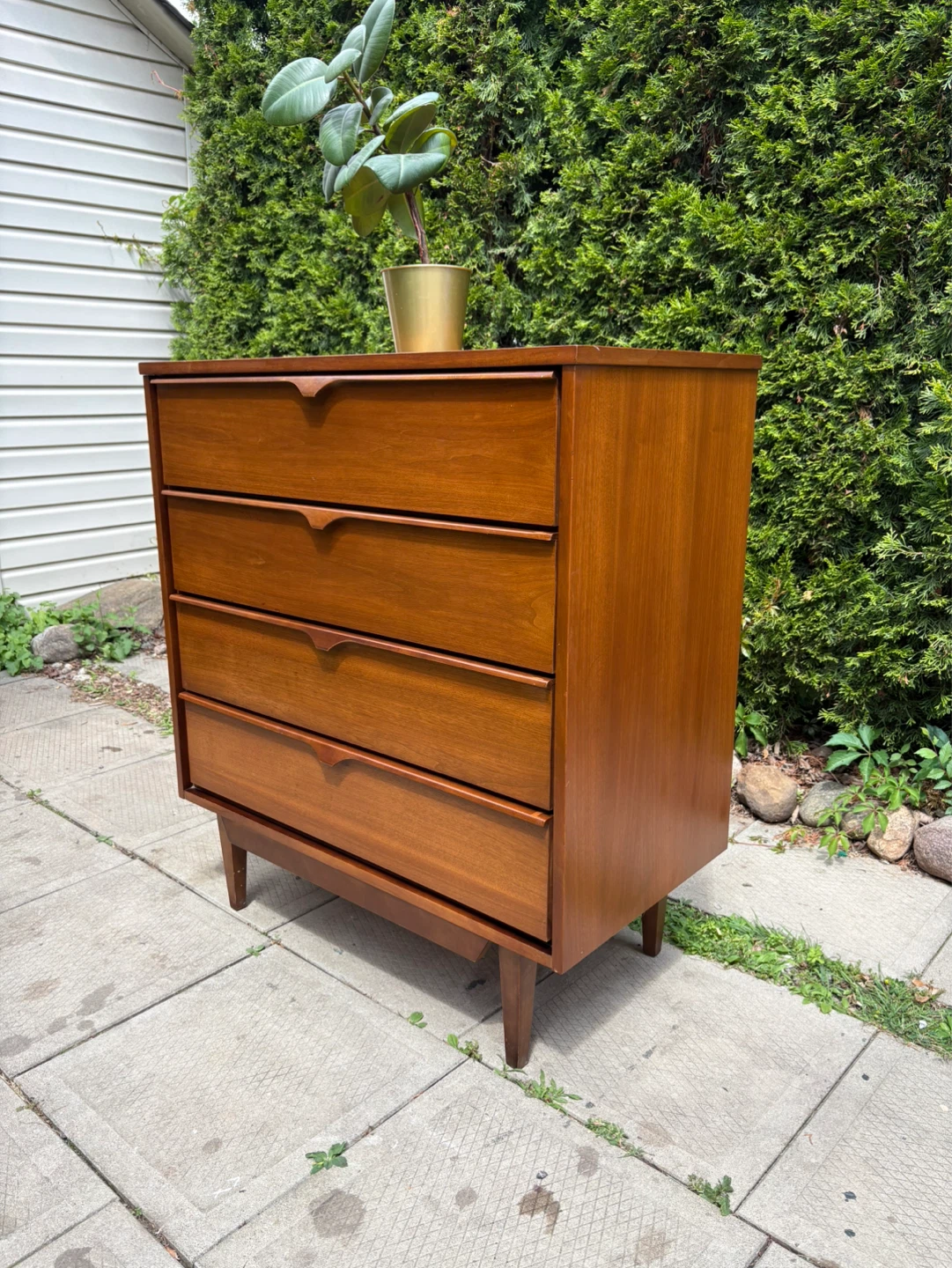 MCM Walnut Dresser - photo 4