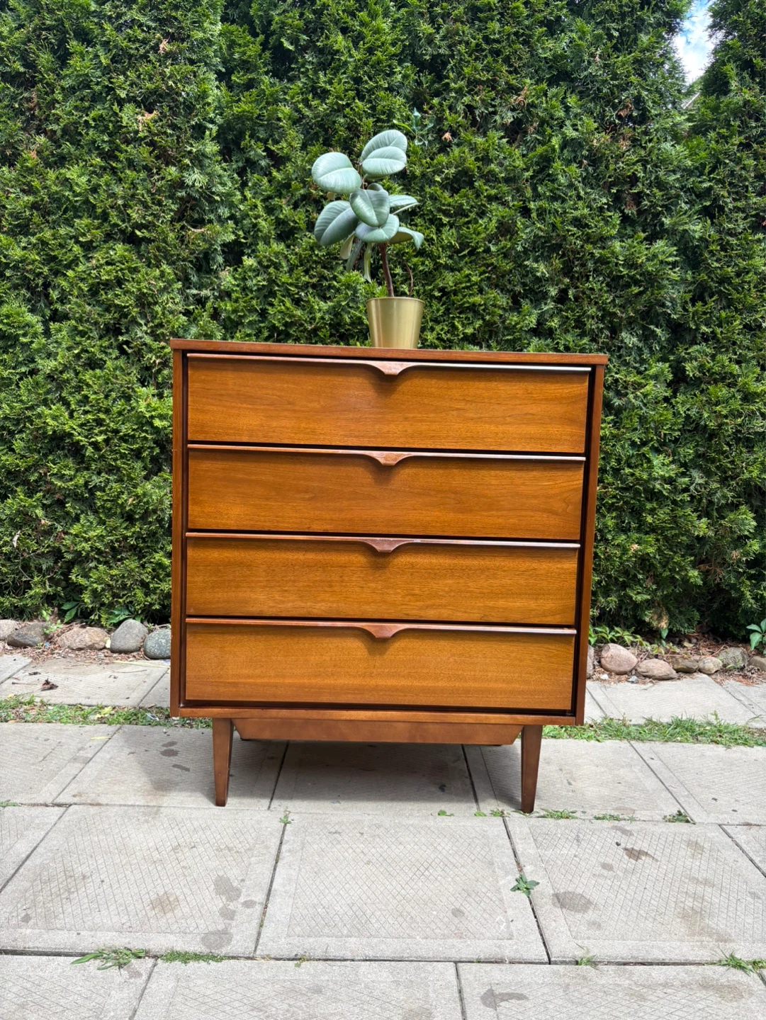 MCM Walnut Dresser