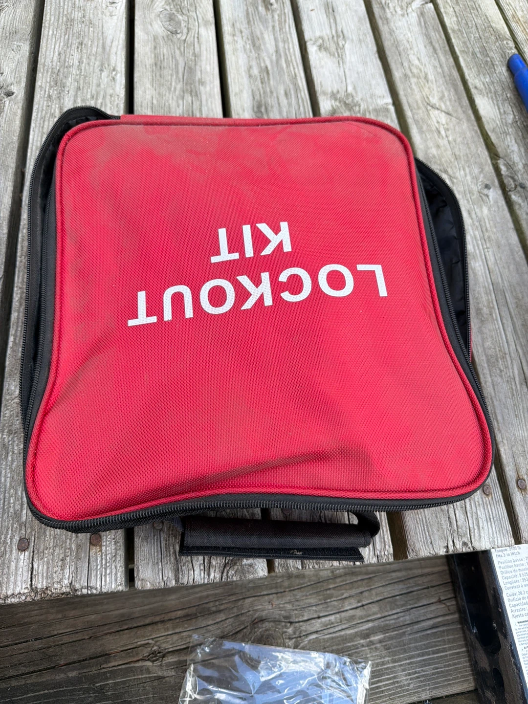 Lockout Kit with Padlocks and Tags - photo 2