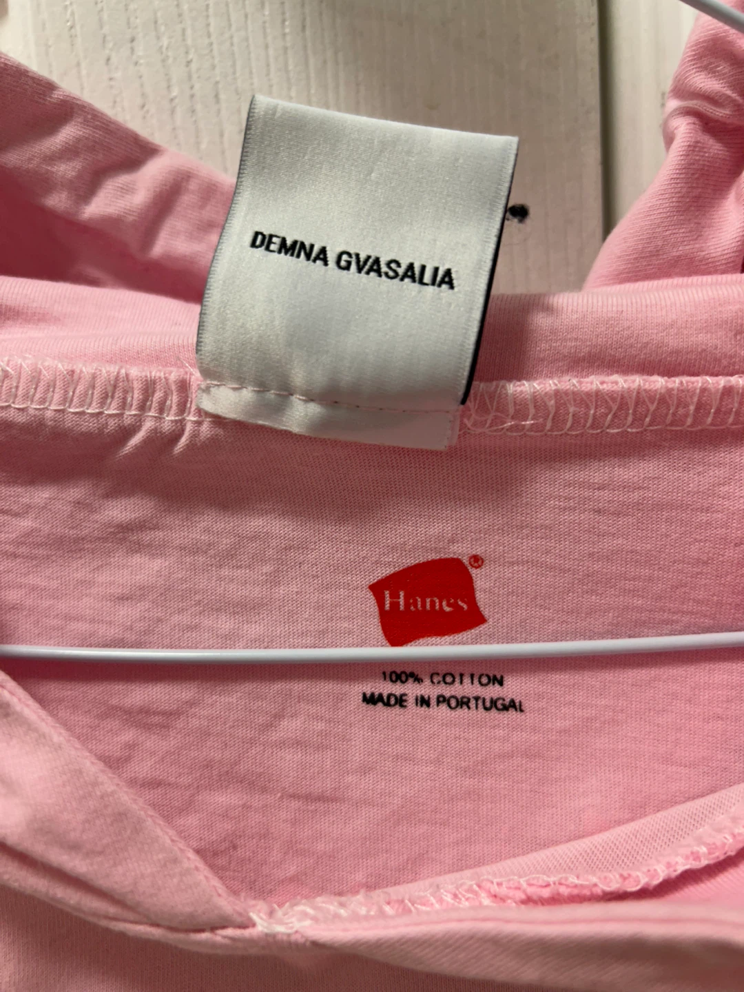 ⚽️ Preowned Staff Pink Hoodie SS7 Men’s Great Condition - photo 4