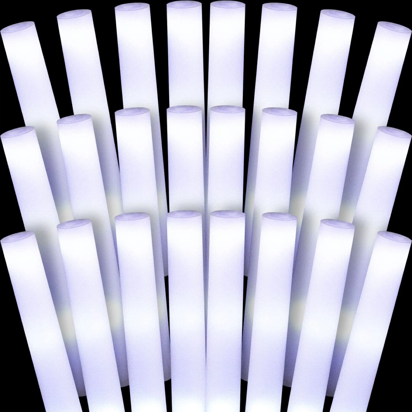 Wedding white foam led party sticks