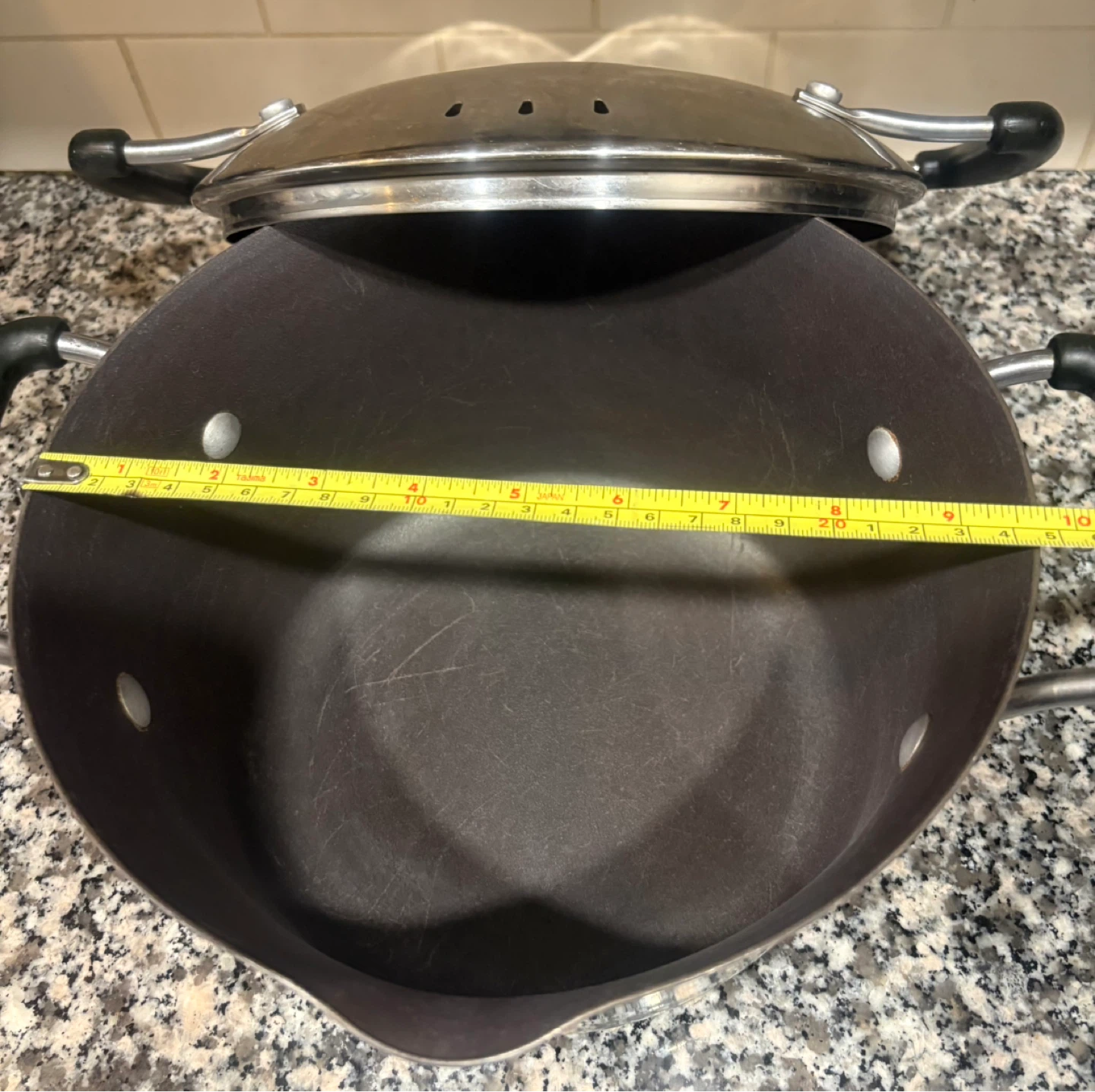 Stainless Steel Stock Pot with Lid - photo 3