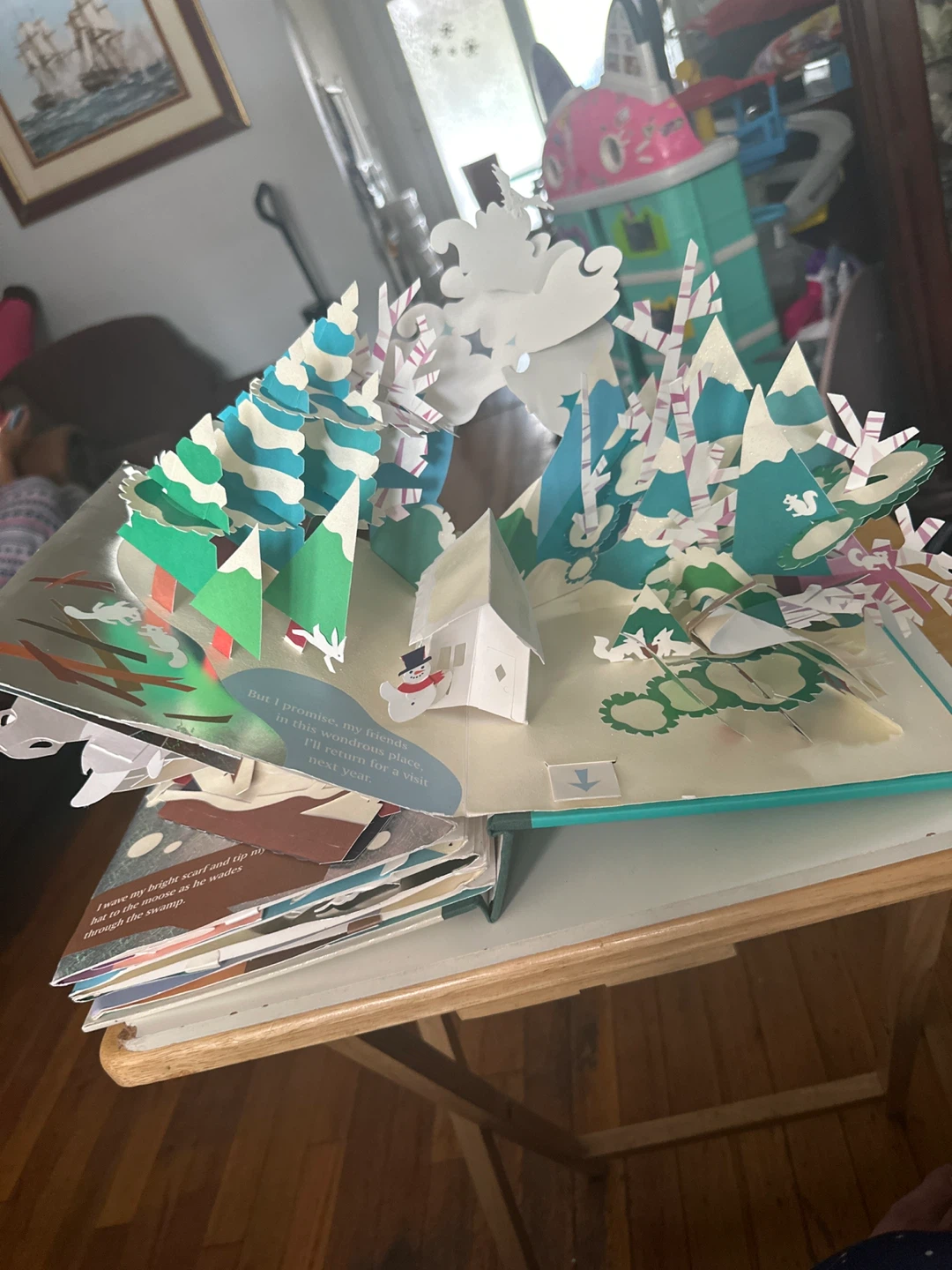 Robert Sabuda Winter's Tale Pop-Up Book - photo 2