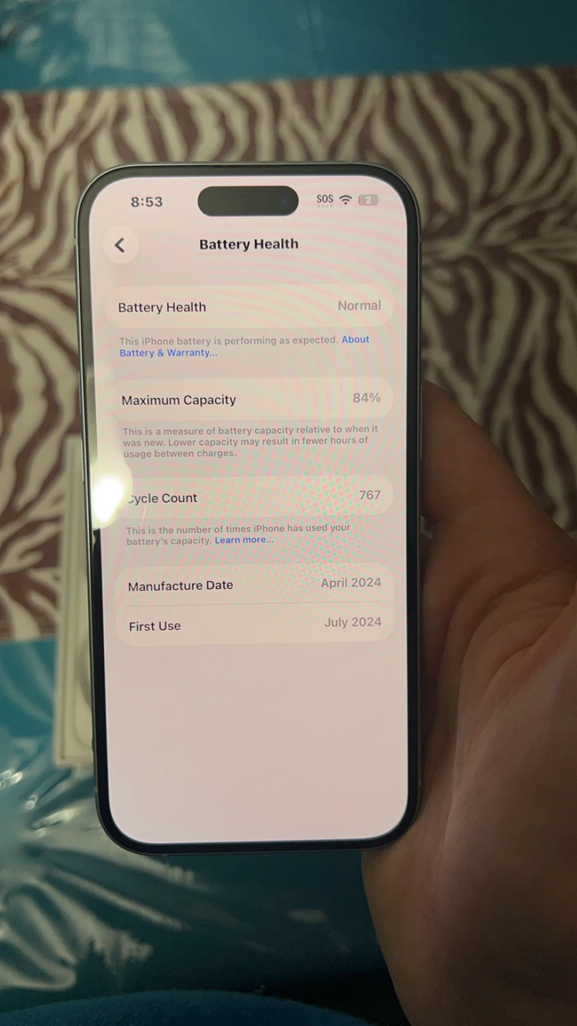 Apple 128gb iPhone 15 - Blue - photo 2