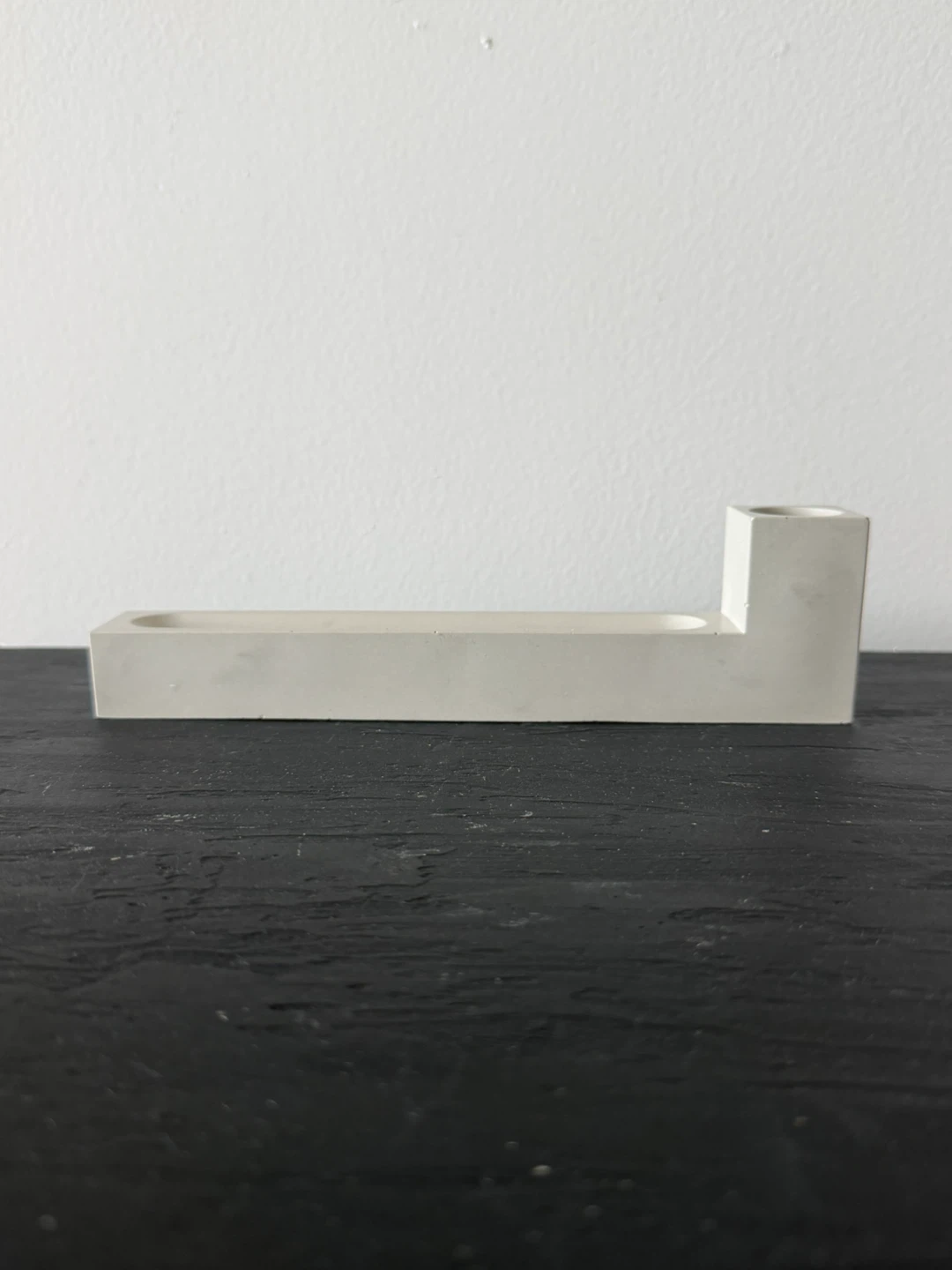 Concrete Incense Holder with Match Pot - photo 4