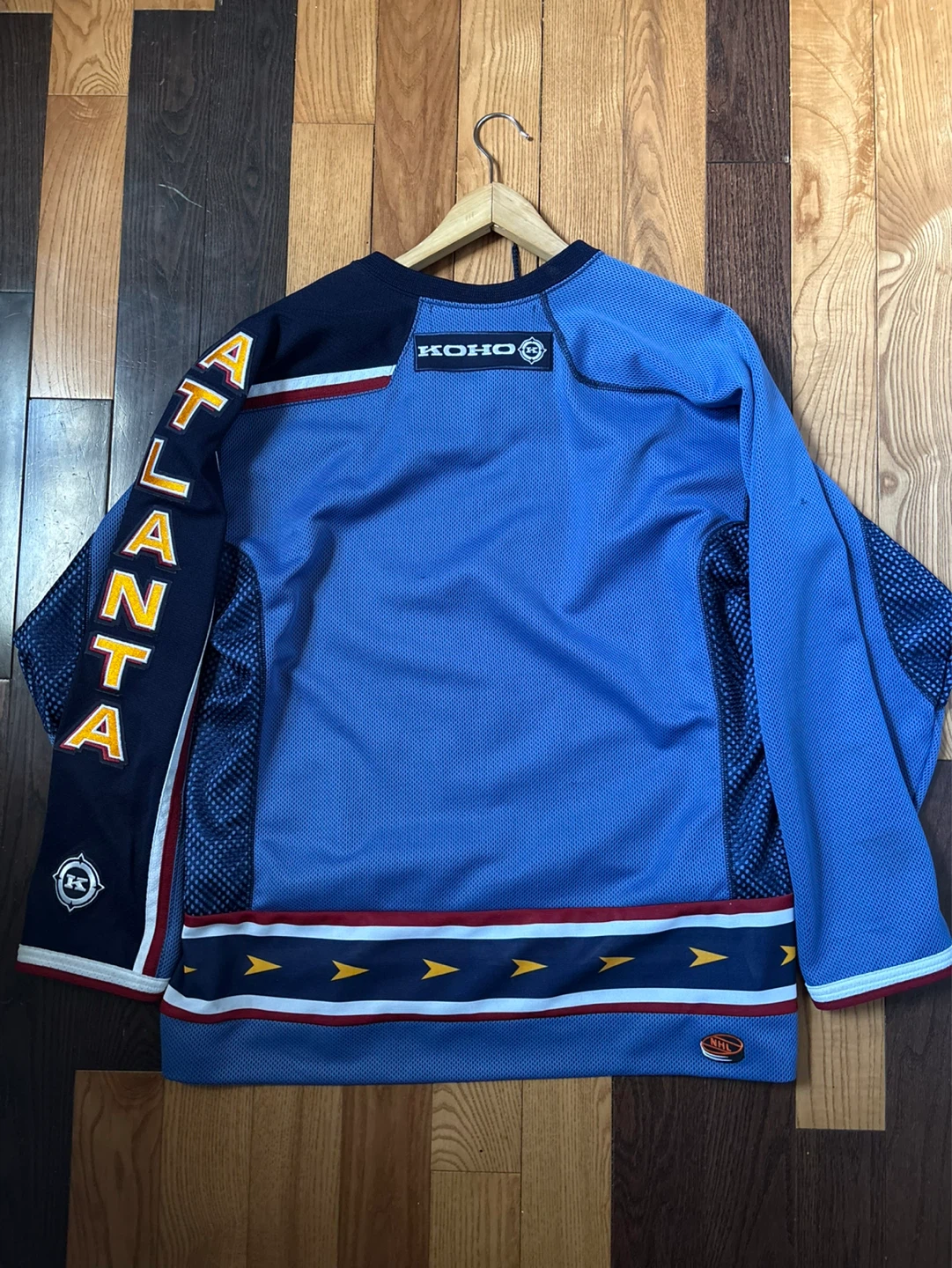 Vintage Atlanta Thrashers Alternate jersey L RARE 2000s NHL - photo 5