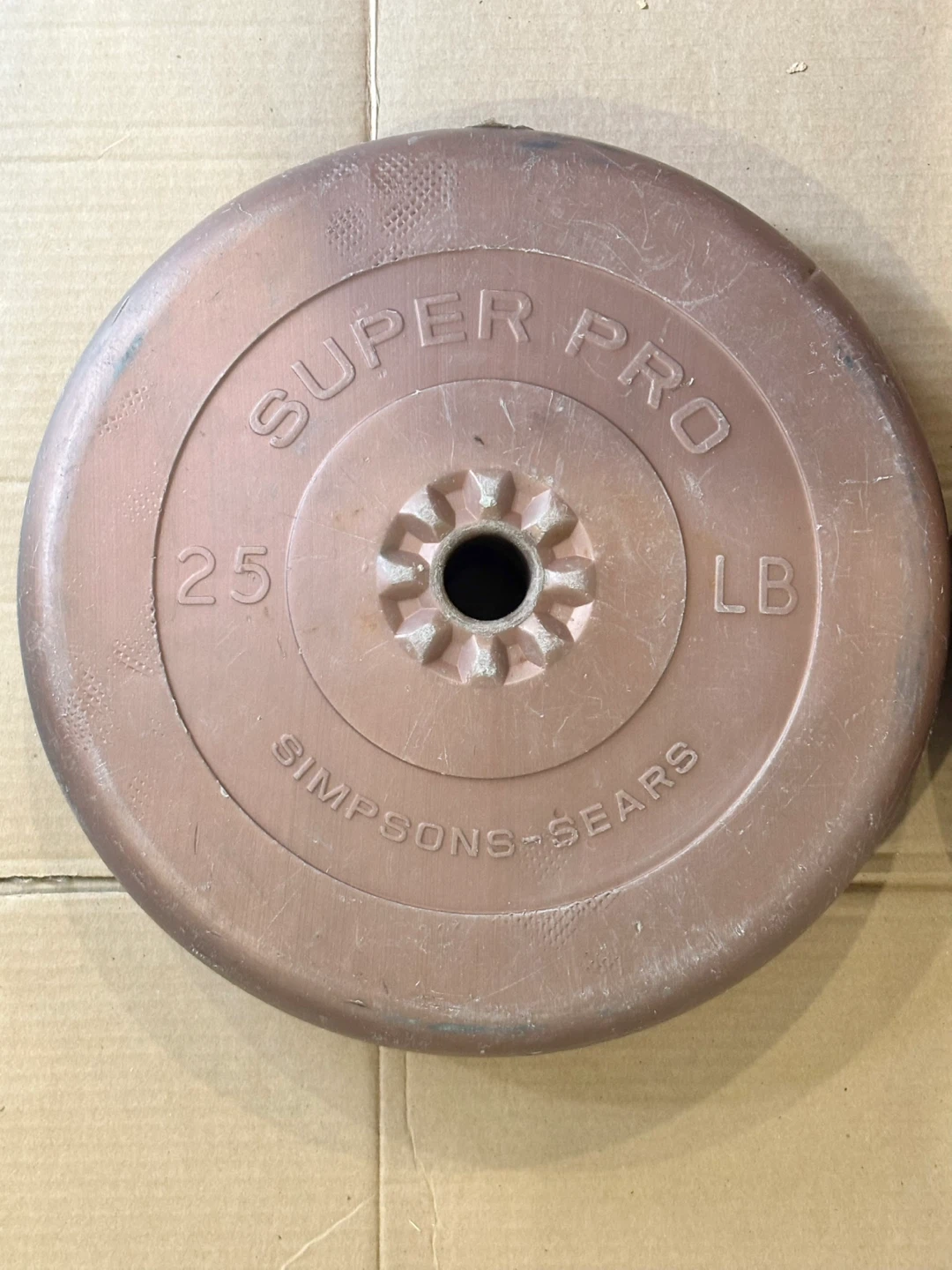 Two Super Pro 25 LB Weight Plates - photo 2