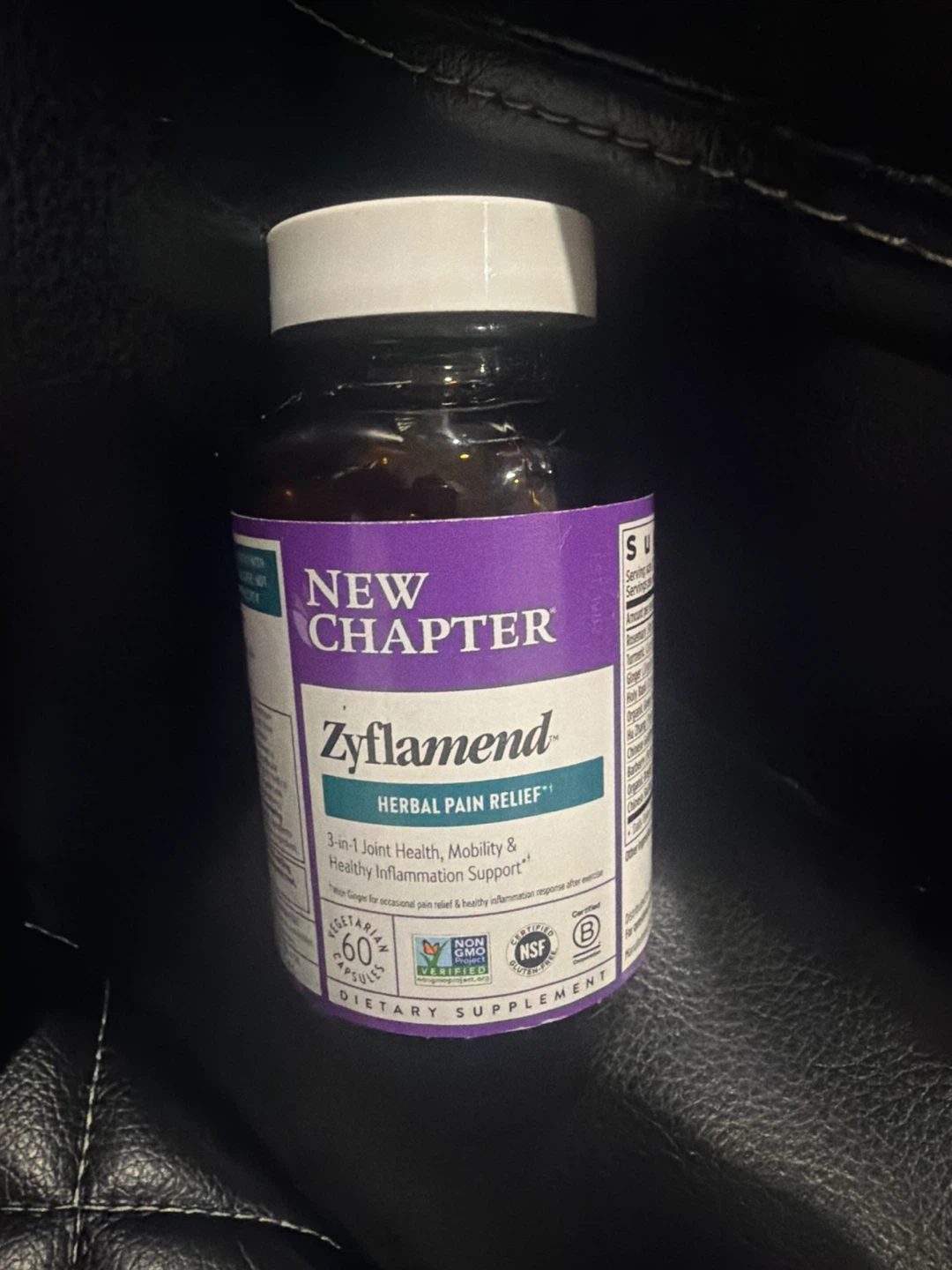 New Chapter Zyflamend Herbal Pain Relief Capsules - 60 Count