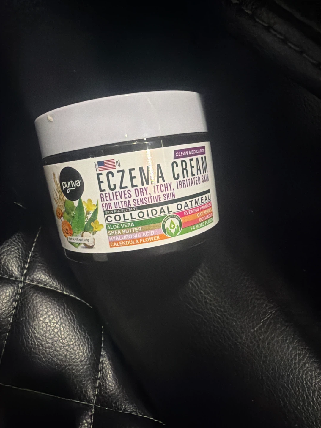 Puriya Eczema Cream 4.0 oz