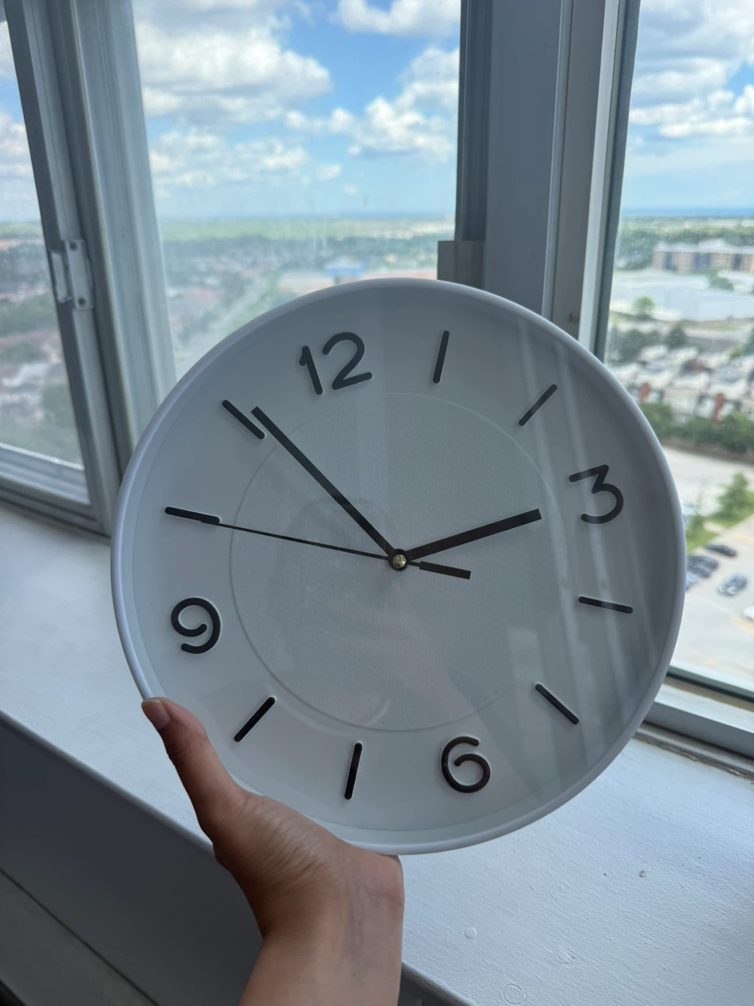 Set of 3 Modern Wall Clocks – Excellent Condition – $12 - photo 4